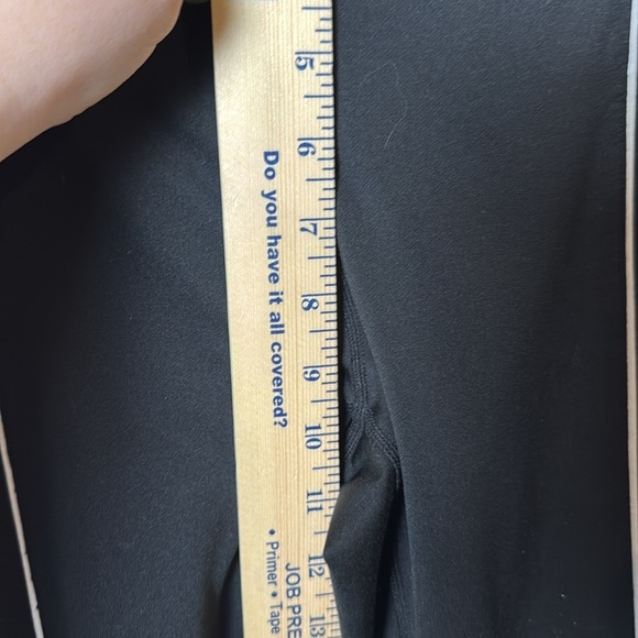 Nike Training Women Black White Stripe Tech Fleece Dri-Fit Zippered Ankle Pants - Picture 11 of 11